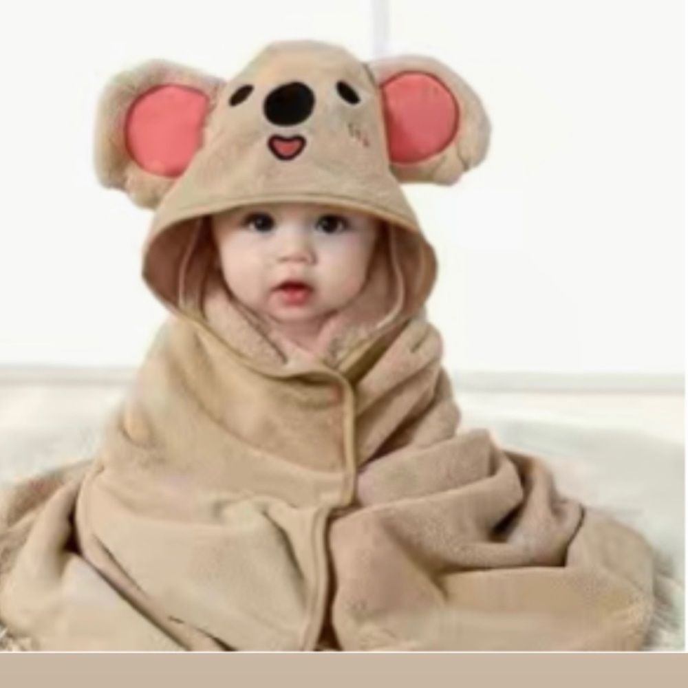 Super Soft & Absorbent Baby Bath Towel & Robe.